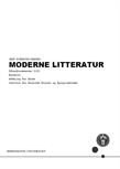 Moderne litteratur (Jens Bjerring-Hansen)  ES25